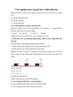 Tải Trắc nghiệm Vật lý 8 bài 4 - Biểu diễn lực