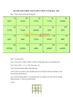 Tải Đề thi Violympic Toán lớp 4 vòng 4 năm 2016 - 2017 - Đề thi giải toán qua mạng lớp 4 có đáp án