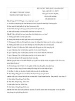 Tải Đề thi thử THPT Quốc gia năm 2017 môn Lịch sử trường THPT Hiệp Hòa số 3, Bắc Giang (Lần 2) - Đề thi thử THPT Quốc gia năm 2017 môn Lịch sử có đáp án