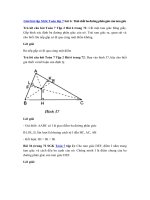 Tải Giải bài tập SGK Toán lớp 7 bài 6: Tính chất ba đường phân giác của tam giác - Giải bài tập SGK Toán lớp 7 bài 6