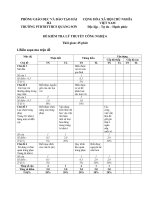 Tải Đề kiểm tra Lý thuyết 45 phút lớp 6 môn Công Nghệ - Kiểm tra 45 phút môn Công Nghệ lớp 6 có đáp án