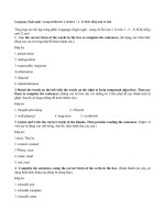 Tải Giải bài tập SGK Tiếng Anh lớp 12 Chương trình mới: Review 1 (Unit 1 - 2 - 3) - Để học tốt Tiếng Anh 12 Thí điểm