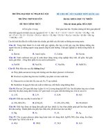 Tải Đề thi thử THPT Quốc gia năm 2020 môn Hóa học Trường Chuyên Đại học Sư phạm Hà Nội, Lần 2 - Đề thi thử THPT Quốc gia môn Hóa