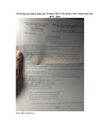 Tải Đề thi học kì 2 lớp 9 môn Văn Trường THCS Tân Bình, Châu Thành năm học 2019 - 2020 - Đề kiểm tra HK 2 lớp 9 môn Văn