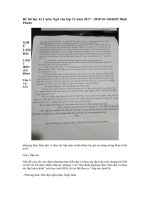 Tải Đề thi học kì 2 môn Ngữ văn lớp 12 năm 2017 - 2018 Sở GD&ĐT Bình Phước - Đề thi học kì 2 môn Ngữ văn lớp 12