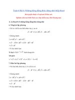 Tải Toán 8 Bài 5: Những hằng đẳng thức đáng nhớ (tiếp theo) - Lý thuyết, bài tập 7 hằng đẳng thức đáng nhớ