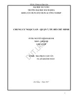 Chung cư ngọc lan   quận 7, tp  hồ chí  minh 