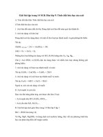 Tải Giải bài tập Hóa 9 bài 3: Tính chất hóa học của axit - Giải Hóa 9 bài 3