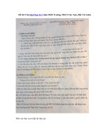 Tải Đề thi Văn lớp 8 học kì 2 năm 2020 Trường THCS Tây Tựu, Bắc Từ Liêm - Đề thi học kì 2 lớp 8 môn Văn