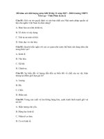 Tải Đề khảo sát chất lượng môn GDCD lớp 11 năm 2017 - 2018 trường THPT Yên Lạc - Vĩnh Phúc (Lần 2) - Đề KSCL môn GDCD lớp 11 có đáp án