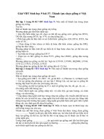 Tải Giải bài tập VBT Sinh học lớp 9 bài 37: Thành tựu chọn giống ở Việt Nam - Giải bài tập môn Sinh học lớp 9