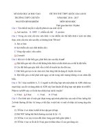 Tải Đề thi thử THPT Quốc gia năm 2017 môn Sinh học trường THPT chuyên Nguyễn Bỉnh Khiêm, Quảng Nam (Lần 2) - Đề thi thử đại học môn Sinh học năm 2017 có đáp án