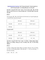 Tải Giải bài tập SGK Toán lớp 7 bài: Ôn tập chương III - Quan hệ giữa các yếu tố trong tam giác. Các đường đồng quy của tam giác - Giải bài tập SGK Toán lớp 7 bài: Ôn tập chương III