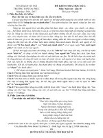 Tải Đề thi học kì 2 môn Ngữ văn lớp 10 trường THPT Đa Phúc - Hà Nội - Đề kiểm tra học kì II môn Văn lớp 10 có đáp án