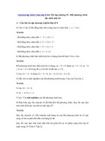 Tải Giải bài tập SGK Toán lớp 8 bài: Ôn tập chương IV- Bất phương trình bậc nhất một ẩn - Giải bài tập Toán lớp 8 Ôn tập chương IV