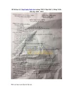 Tải Đề thi học kì 2 lớp 8 môn Ngữ văn trường THCS Mạo Khê 1, Đông Triều năm học 2018 - 2019 - Đề thi Văn lớp 8 học kì 2 năm 2019