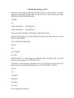 Tải Giải bài tập Tin học 11 bài 5 - Khai báo biến