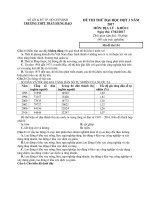 Tải Đề thi thử THPT Quốc gia năm 2017 môn Địa lý trường THPT Trần Hưng Đạo, thành phố Hồ Chí Minh (Lần 3) - Đề thi thử THPT Quốc gia năm 2017 môn Địa lý có đáp án