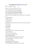 Tải Trắc nghiệm Vật lý 8 bài 6 - Lực ma sát