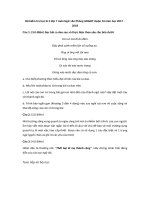 Tải Đề kiểm tra học kì 2 lớp 7 môn Ngữ văn Phòng GD&ĐT Quận 10 năm học 2017 - 2018 - Đề thi học kì 2 lớp 7 môn Ngữ văn