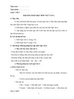 Giáo án tư  chon van 6 