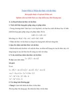 Tải Toán 8 Bài 2: Nhân đa thức với đa thức - Lý thuyết, bài tập Nhân đa thức với đa thức