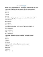 Tải Trắc nghiệm Địa 12 bài 41: Vấn đề sử dụng hợp lí và cải tạo tự nhiên ở đồng bằng sông Cửu Long - Trắc nghiệm Địa lí 12 có đáp án