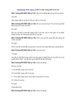 Tải Giải bài tập SGK Vật lý 12 bài 11: Đặc trưng sinh lí của âm - Giải bài tập SGK Vật lý 12