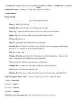 Tải Giải bài tập SGK Tiếng Anh lớp 8 Chương trình mới Unit 3 GETTING STARTED, A CLOSER LOOK 1, A CLOSER LOOK 2 - Để học tốt Tiếng Anh 8 thí điểm Unit 3: Các dân tộc Việt Nam