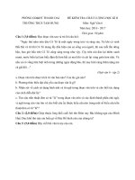 Tải Đề thi giữa học kì 2 môn Ngữ văn lớp 6 trường THCS Tam Hưng, Hà Nội năm học 2016 - 2017 - Đề thi học kì 2 môn Ngữ văn lớp 6 có đáp án