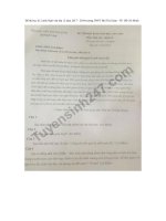 Tải Đề thi học kì 2 môn Ngữ văn lớp 12 năm 2017 - 2018 trường THPT Bùi Thị Xuân - TP. Hồ Chí Minh - Đề thi học kì 2 môn Ngữ văn lớp 12