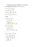 Tải Giải bài tập SGK Toán lớp 7 bài: Phần Đại số - Ôn tập cuối năm - Giải bài tập SGK Toán lớp 7 Ôn tập cuối năm