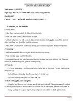 Giáo án  Toán 12 (hình học)