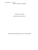 Bai van mau hay  lop 10 