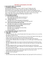 Giáo án chủ đề Đa dạng của thú sinh học 7 theo 3280