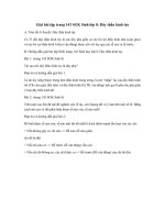 Tải Giải bài tập trang 143 SGK Sinh lớp 8: Dây thần kinh tủy - Giải bài tập môn Sinh học lớp 8