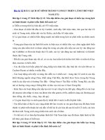 Tải Giải bài tập SGK Địa lý lớp 12 Bài 5: Lịch sử hình thành và phát triển lãnh thổ (tiếp theo) - Giải bài tập 1, 2, 3 trang 27 sách giáo khoa Địa lí 12