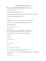 Tải Giải SBT Toán 11 bài 3: Cấp số cộng - Giải SBT Toán lớp 11