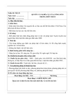 Giáo án (kế hoạch bài học học) giáo dục công dân 9  kì 2 soạn 5 hoạt động 2020 (3 cột)