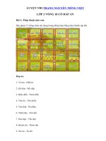 Tải Đề Thi Trạng Nguyên Tiếng Việt Lớp 2 Vòng 18 - Luyện thi Trạng Nguyên cấp tỉnh có đáp án