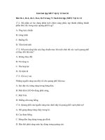 Tải Giải bài tập SBT Vật lý 12 bài 26 - Các loại quang phổ