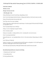 Tải Giải bài tập SGK Tiếng Anh lớp 8 Chương trình mới Unit 6: GETTING STARTED, A CLOSER LOOK 1 - Để học tốt Tiếng Anh 8 Thí điểm bài 6: FOLK TALES