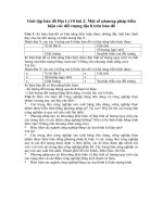 Tải Tập bản đồ Địa lý lớp 10 bài 2: Một số phương pháp biểu hiện các đối tượng địa lí trên bản đồ - Giải Tập bản đồ Địa lý lớp 10