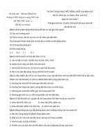 Tải Đề thi thử THPT Quốc gia năm 2017 môn Sinh học trường THPT chuyên Lương Thế Vinh, Đồng Nai (Lần 1) - Đề thi thử đại học môn Sinh học năm 2017 có đáp án