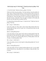 Tải Giải bài tập trang 111 SGK Sinh lớp 9: Thành tựu chọn lọc giống ở Việt Nam - Giải bài tập môn Sinh học lớp 9