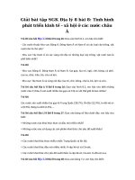 Tải Giải bài tập SGK Địa lý 8 bài 8 - Tình hình phát triển kinh tế - xã hội ở các nước châu Á