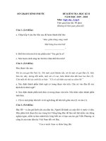 Tải Đề thi học kì 2 lớp 9 môn Ngữ văn Sở GD&ĐT Bình Phước năm học 2019 - 2020 - Đề kiểm tra HK 2 lớp 9 môn Văn