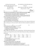 Tải Đề thi thử THPT Quốc gia năm 2017 môn Sinh học trường THPT Trần Quốc Tuấn, Quảng Ngãi (Lần 2) - Đề thi thử đại học môn Sinh học năm 2017 có đáp án