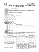 Tải Giáo án Công nghệ 7 bài 9: Cách sử dụng và bảo quản các loại phân bón thông thường - Giáo án điện tử Công nghệ 7