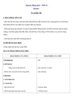Tải Giáo án Tiếng Việt 4 tuần 34: Tập đọc - Ăn mầm đá - Giáo án Tập đọc lớp 4